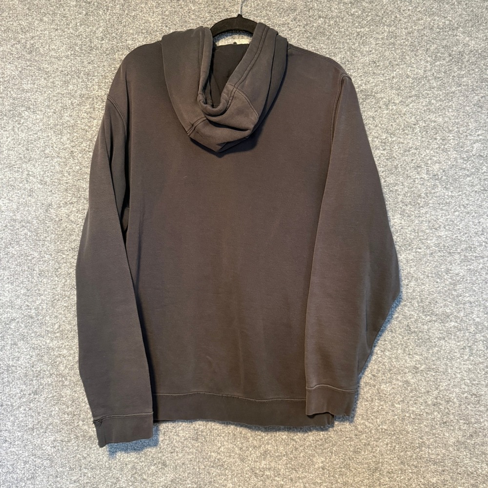 Nike Hoodie Men XL Black Embroidered Logo Club Fleece Pullover Sweatshirt Soft - Picture 8 of 9